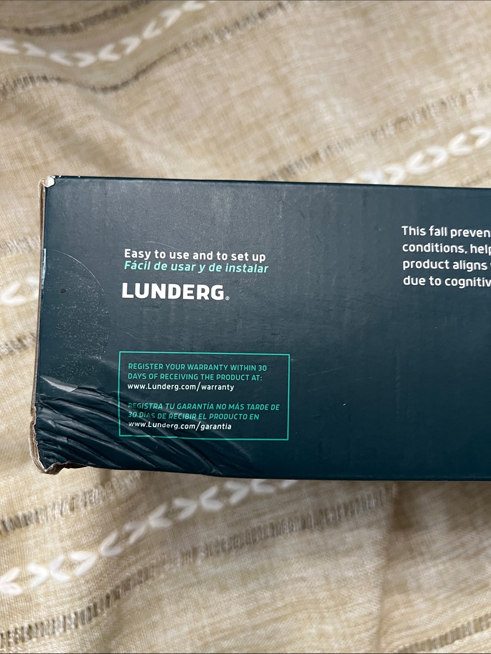 Lunderg Early Alert Bed Alarm System With Wireless Sensor Pad & Monitor New - Picture 7 of 7